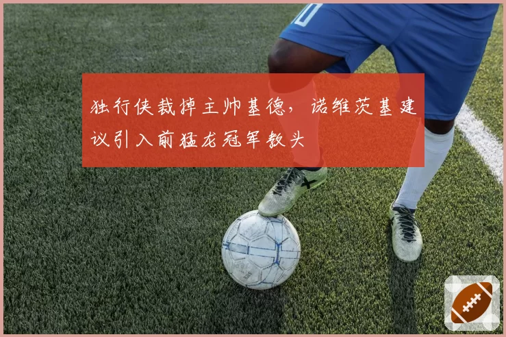 独行侠裁掉主帅基德，诺维茨基建议引入前猛龙冠军教头